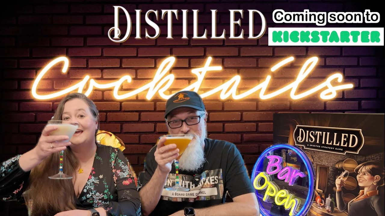 Cocktails | The amazing expansion for the Board Game Distilled | Paverson Games | First Impressions