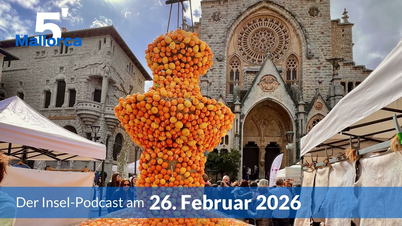 Nachrichten am 26. Februar 2026 | 5 Minuten Mallorca &ndash; der Insel-Podcast 1502