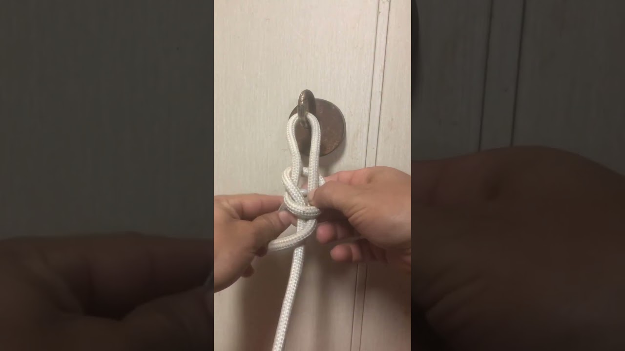 Try this knot, the Hanson Loop Knot #diy #shorts #knot #how