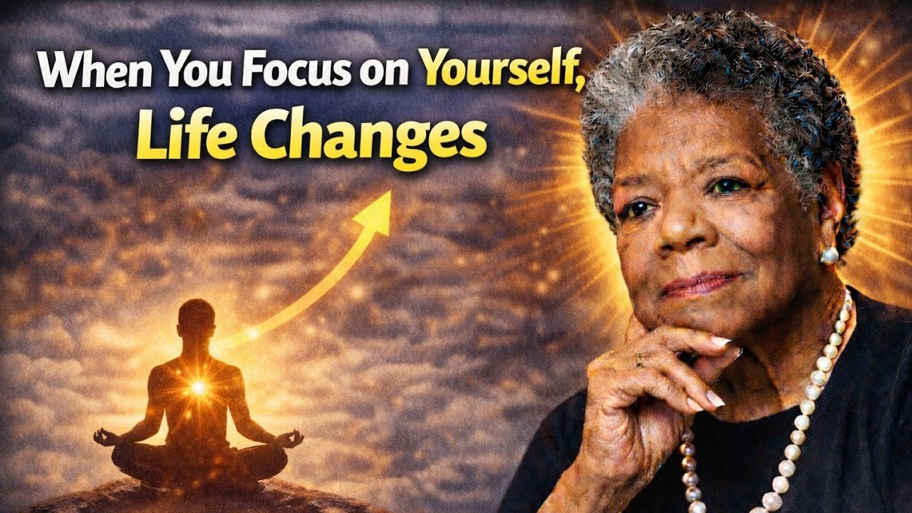 When You Focus on Yourself, Life Changes | MAYA ANGELOU | Motivational Speech
