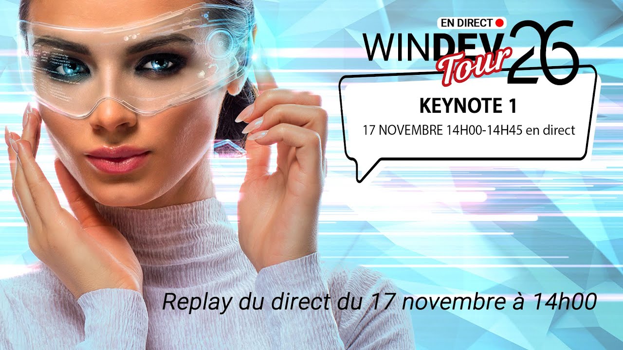 WINDEV Tour 26 : Keynote 1
