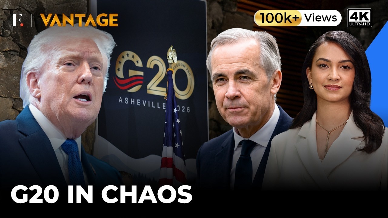 G20 распадается? США против Европы и Канады | Vantage на Firstpost | 4K