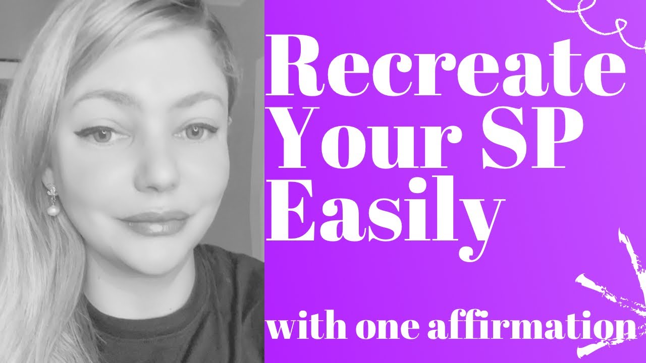 The Only Affirmation That You Need To Let Go Of The Old Story And Recreate Your Specific Person!