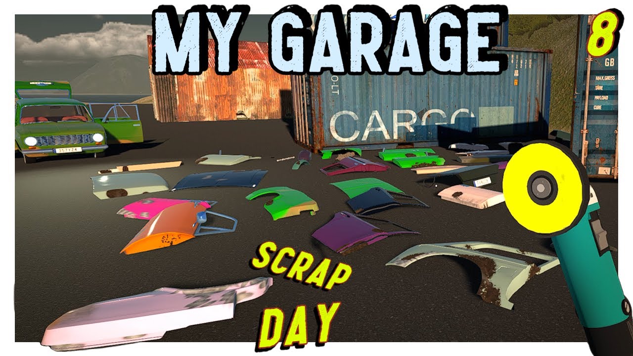 Spent the Day Scrapping at the Junkyard | My Garage: Run 3 | Ep 8