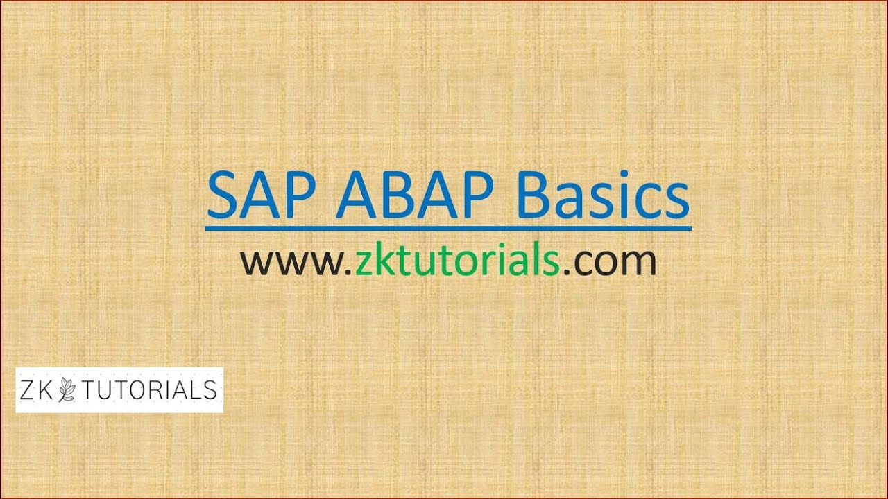 26 sap abap syntax learning control break statement