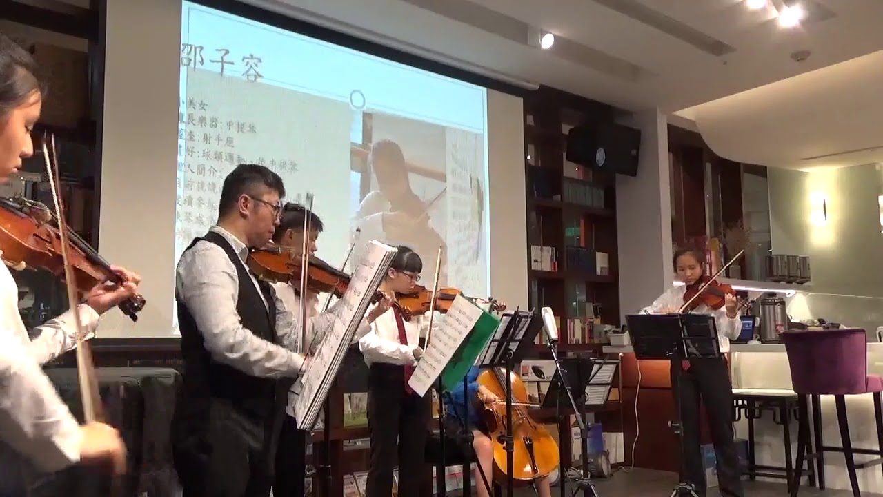 Antonio Vivaldi: Concerto for 2 Violins in a minor 1st Allegro 師生聯演