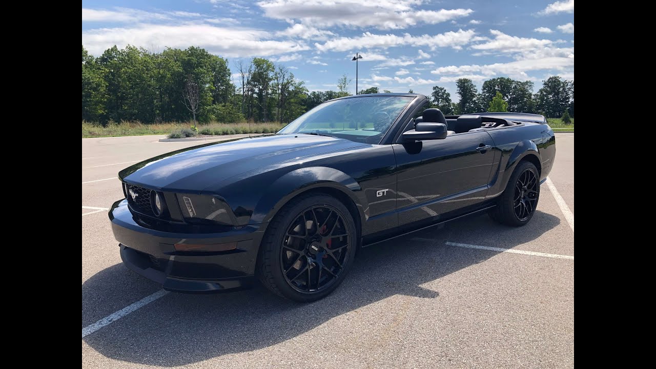 Mustang GT Premium 2005 - 2009 Convertible In Depth Review