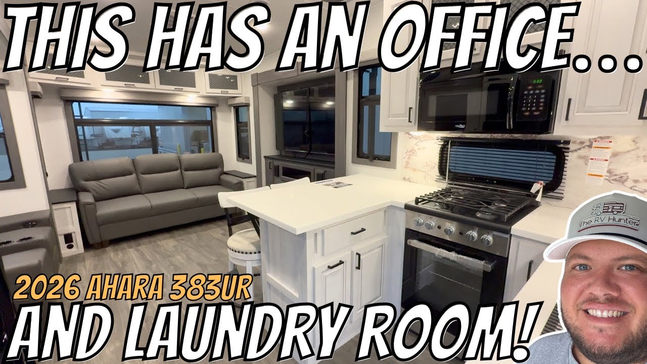 Office & Laundry Room!!! 2026 Ahara 383UR