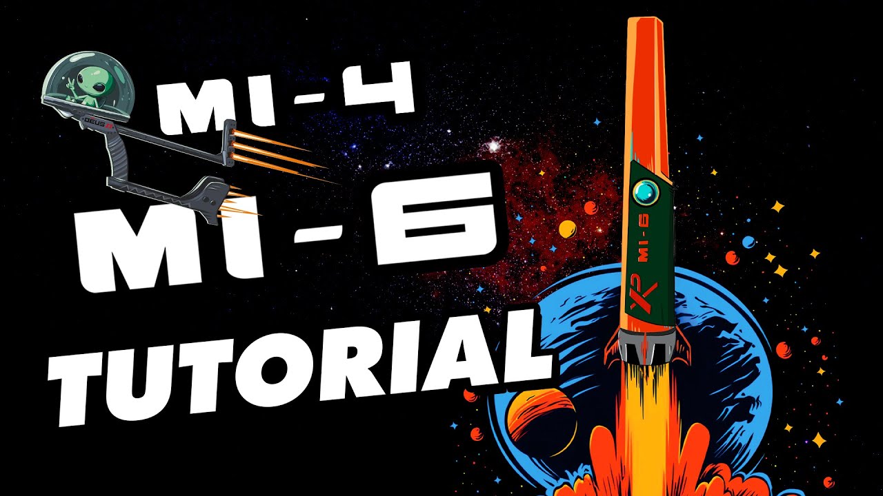 💥🚀 XP MI-4 und MI-6 Pinpointer erklärt: Diese Funktionen musst du kennen!