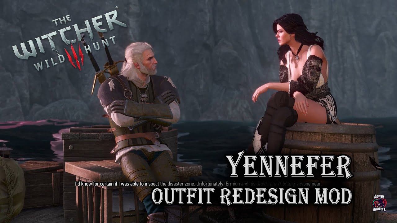 The Witcher 3 - Yennefer Outfit Redesign Mod
