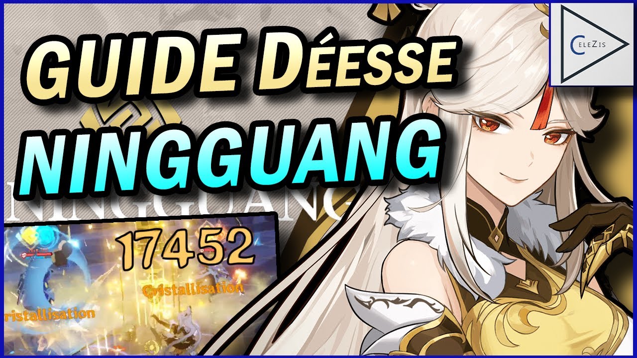 4* NINGGUANG COUP DE COEUR ! GUIDE COMPLET ! Meilleurs ARTEFACTS et ARMES !lvl 80 sur Genshin Impact