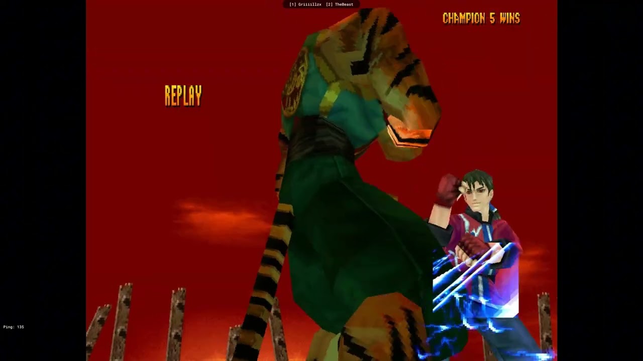 GRILLZ VS DARKNESSKILLER | BLOODY ROAR 2 (VS MODE)
