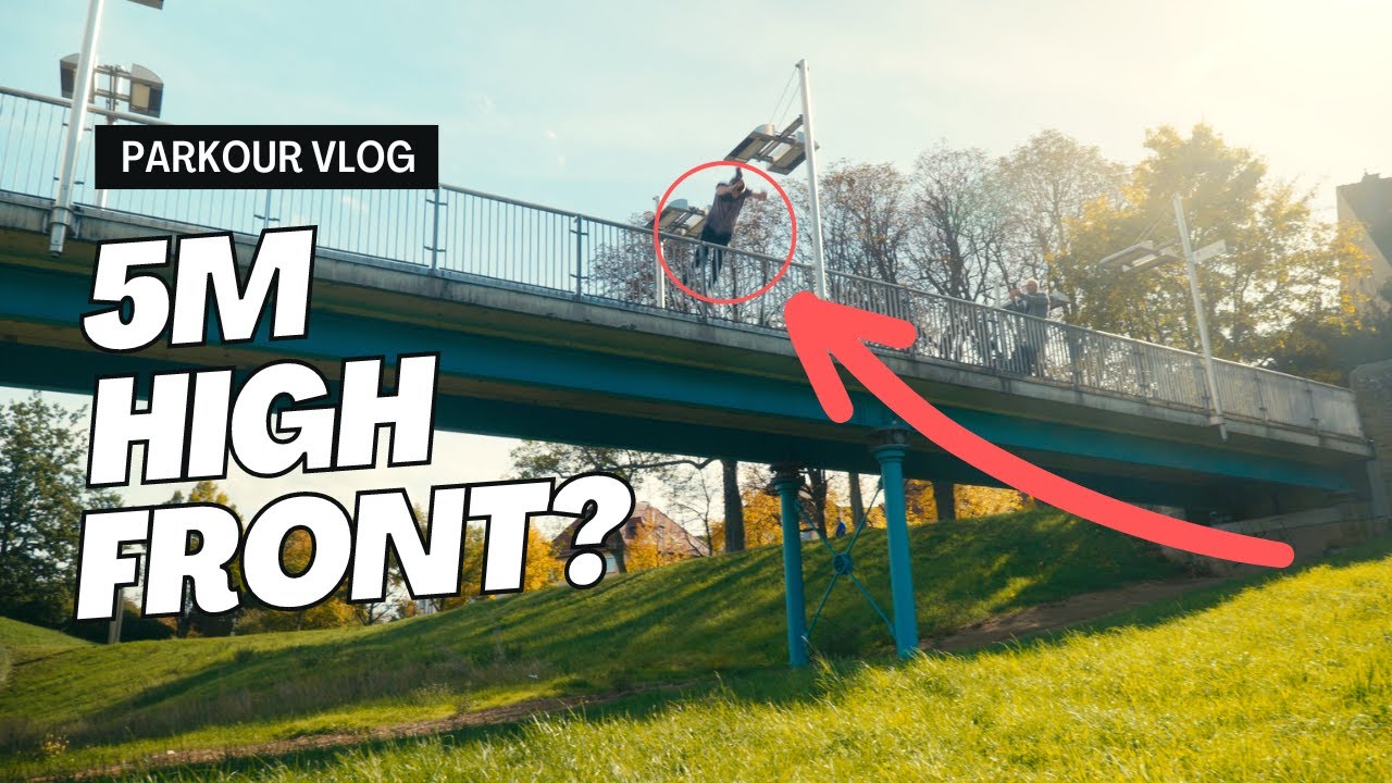 5 Meter FRONTFLIP | Parkour Vlog #1