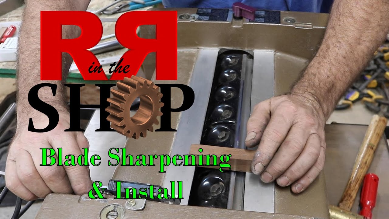 Planer Blade / Knives Sharpening & Installation | Makita 2040 Wood Planer