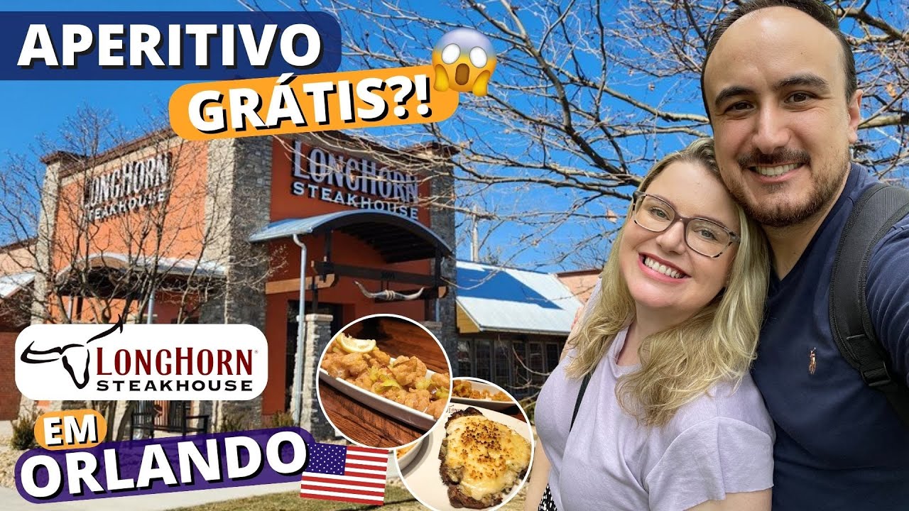 Restaurante LONGHORN | ✅ Onde comer a melhor carne em ORLANDO? [CUPOM de comida GRÁTIS]