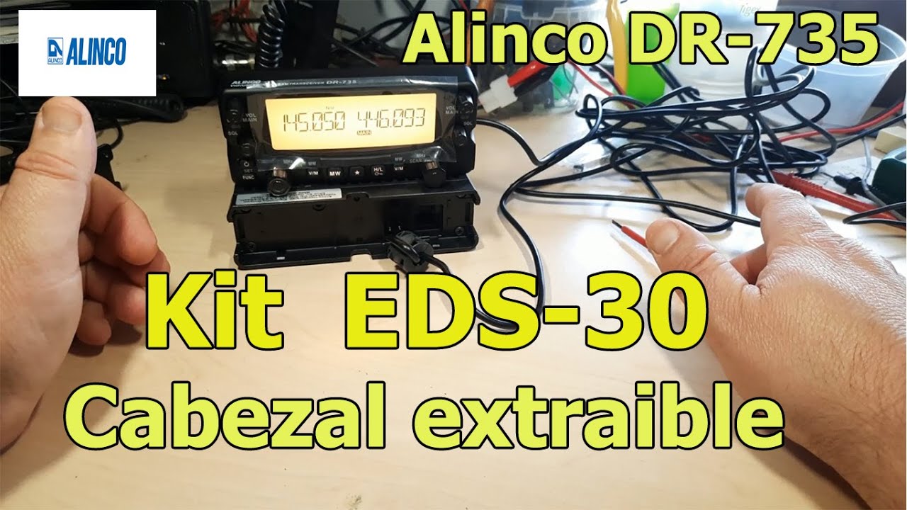 69.Alinco DR-735 cabezal extraible