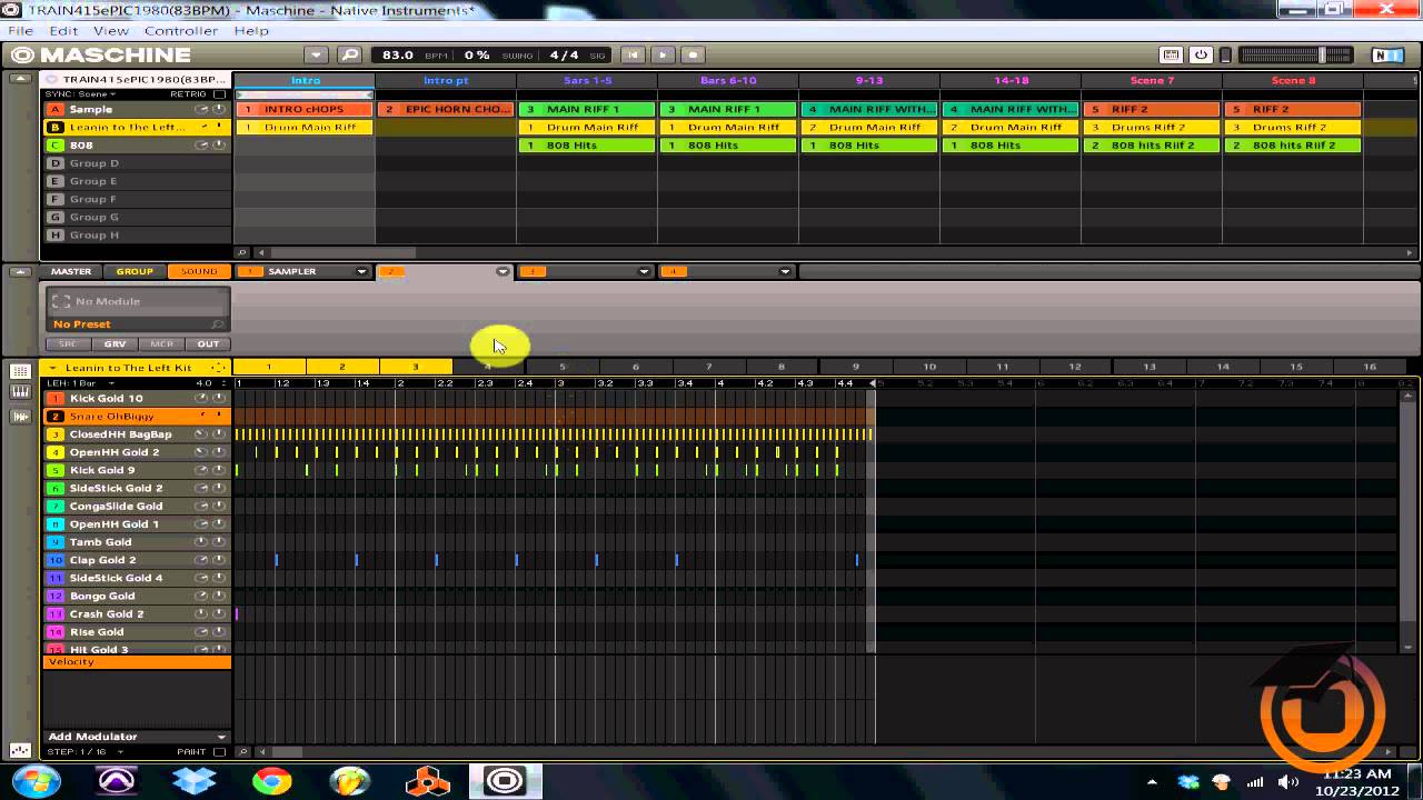 Учебное пособие: Как использовать сцены и узоры в Maschine