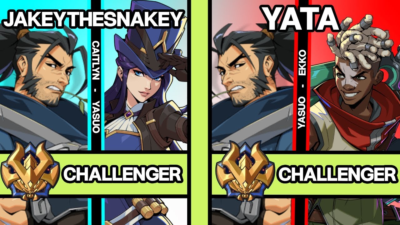 2XKO ▰ JAKEYTHESNAKEY (Caitlyn-Yasuo) vs YATA (Yasuo-Ekko) ▰ 2XKO Pro Replays