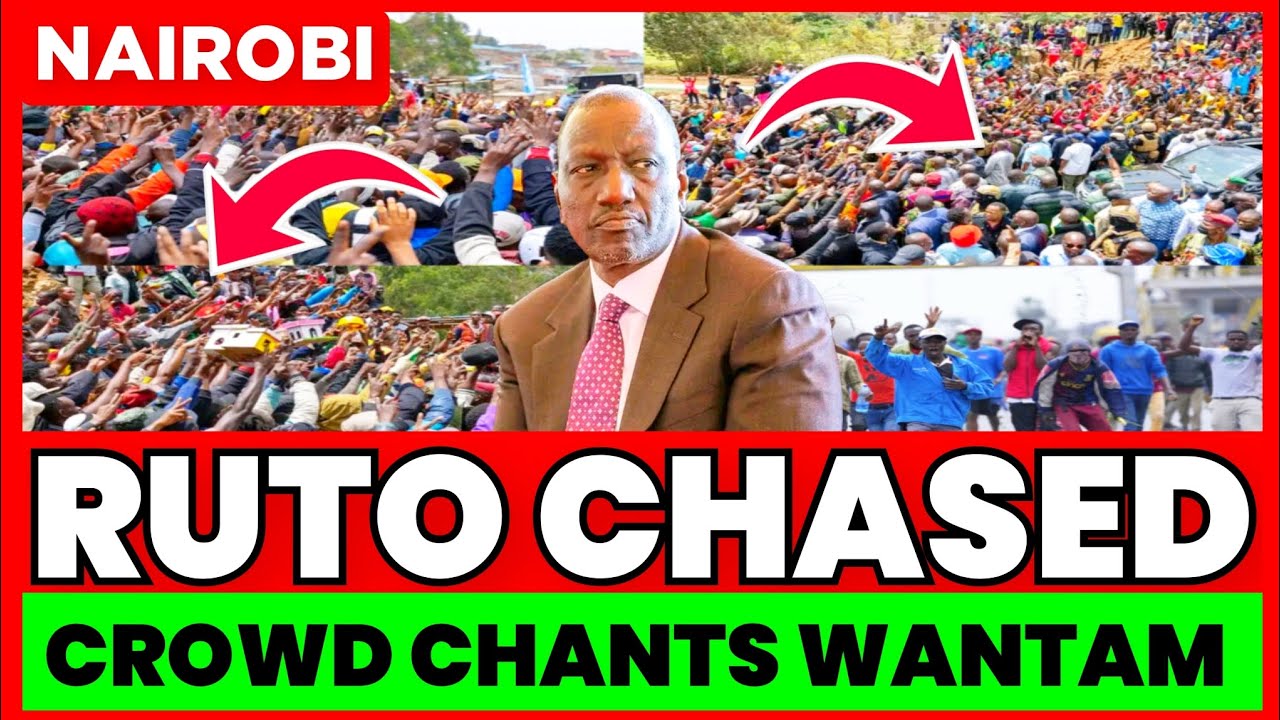 Uongo! Uongo! WANTAM! Ruto Chased & Heckled in NIAROBI over Fake Promises & Lies