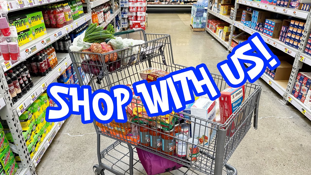 Shop with us at FoodsCo | ASMR | NO TALKING #groceryshopping