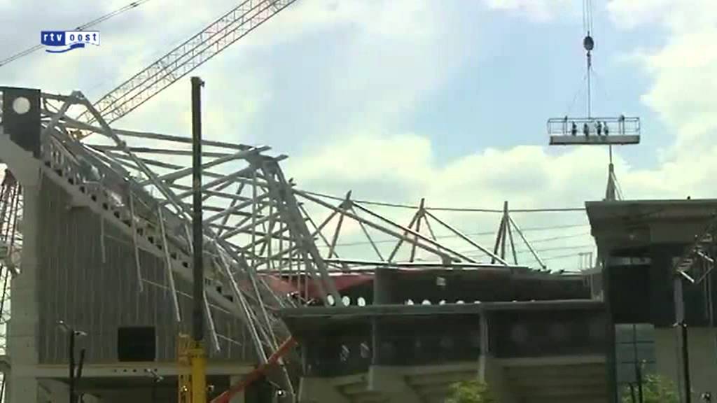 Eerste beelden stadion Grolsch Veste - FC Twente