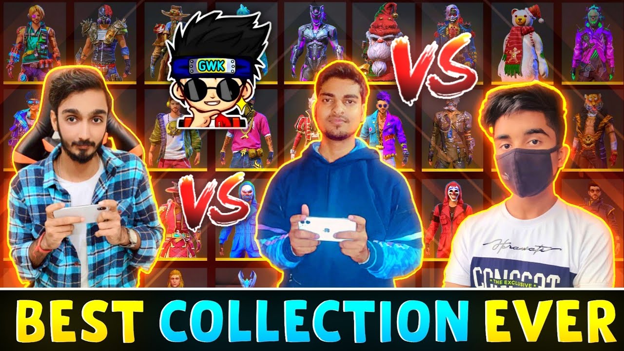 AAWARA Vs GW Karan Vs Pratham Vs MDs Games Station - Best Collection Versus😱 - Garena Free Fire