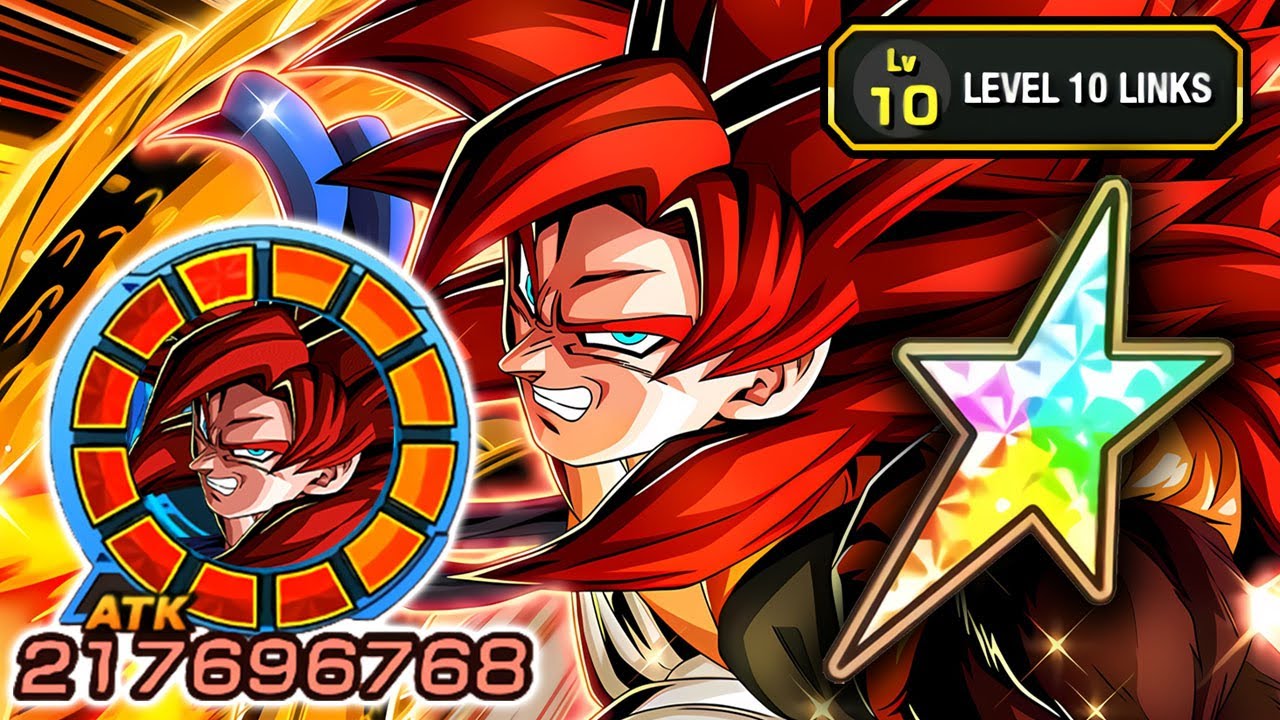 100% NEW AGL LR SSJ4 GOGETA LEVEL 10 LINKS!!!!!!!!!!! Dragon Ball Z Dokkan Battle