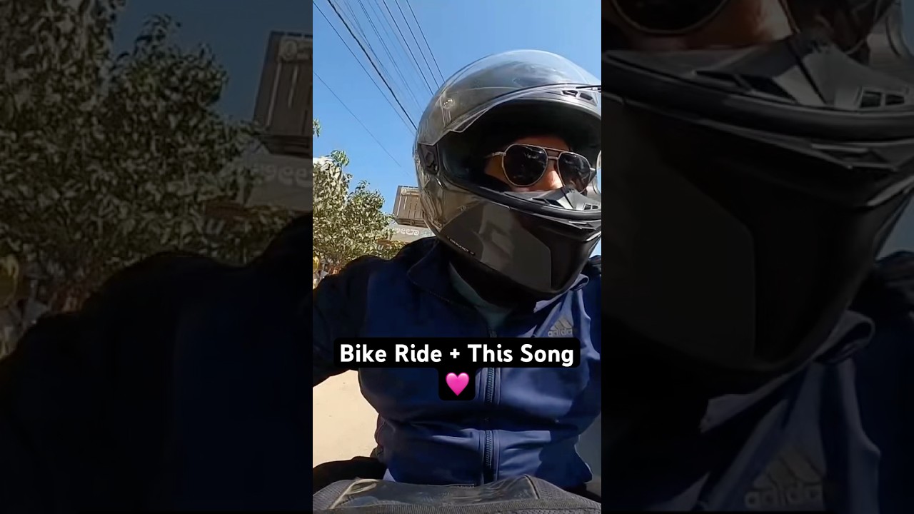 Bike Ride + This Song ❤️🏍️