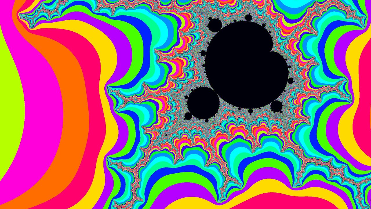 RAINBOW COLORS 3 - Mandelbrot Set Zoom