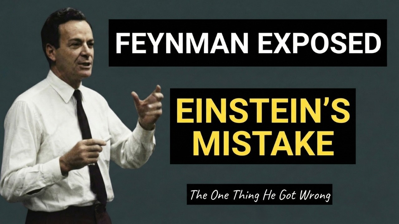 Feynman Exposed the One Thing Einstein Got COMPLETELY Wrong