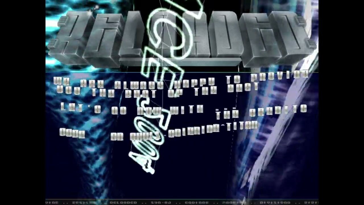 Reloaded Cracktro #3 by Reloaded and Scienide and Titan - Windows Cracktro