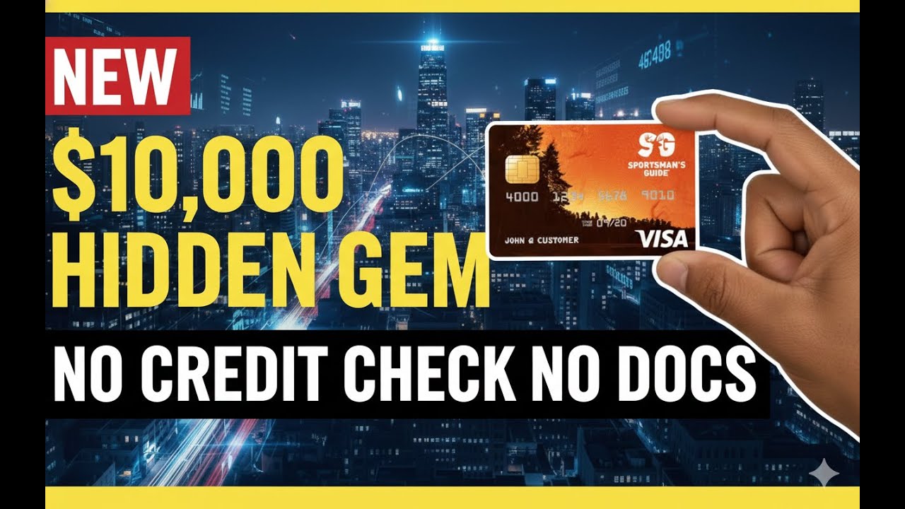 This NEW Soft Pull $10,000 Credit Card Instantly Approves Anyone With No Hard Inquiry!