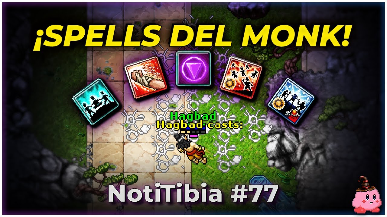SPELLS DE LOS MONKS 👨‍🦲👊 Explicado a Fondo | Noti Tibia #77