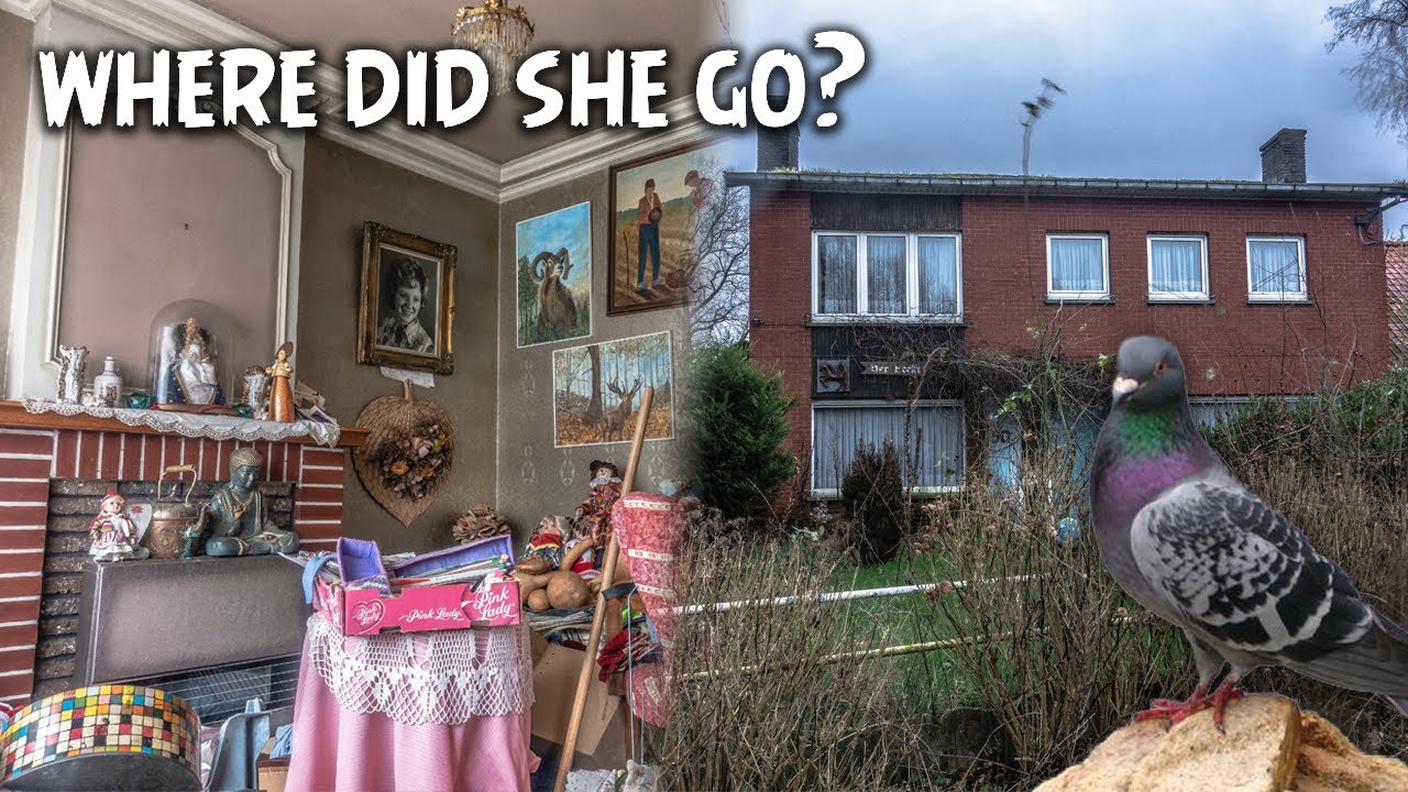 The abandoned Belgian pigeon fancier's house | Where did she go?