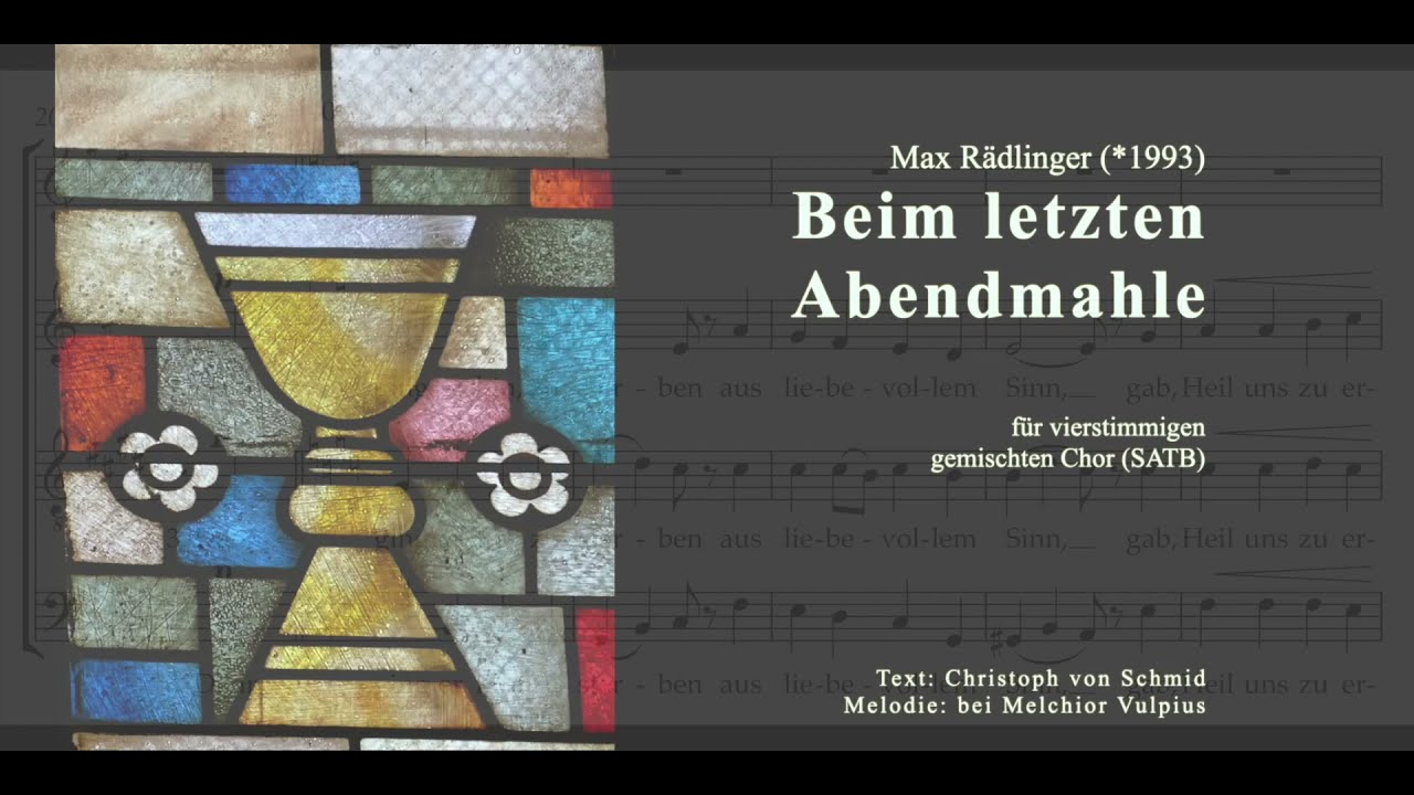 Beim letzten Abendmahle von Max Rädlinger