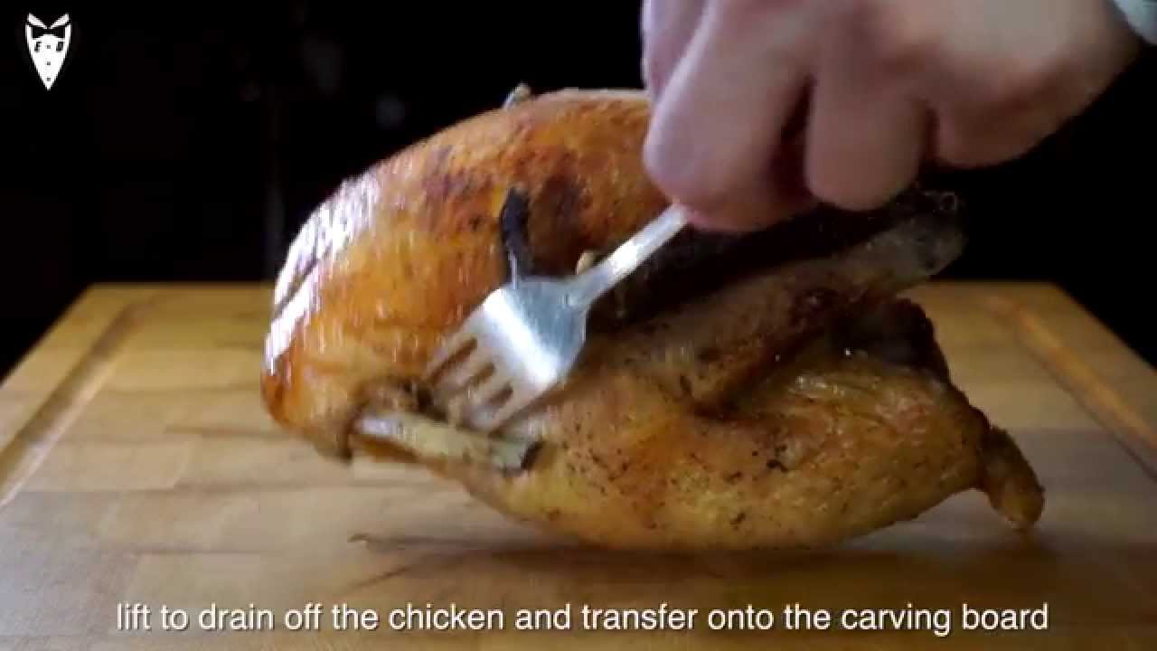 1 Month, 1 Carving - The Carving of the Chicken (1st Method)