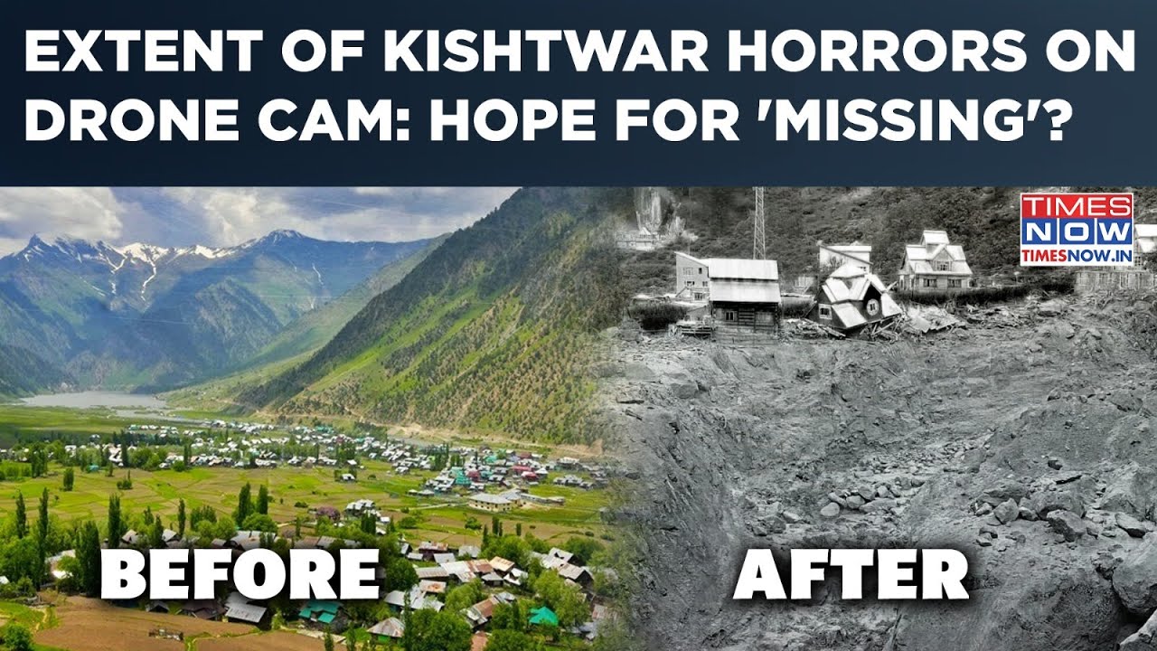 J&K: Kishtwar Horror On Cam, Chasoti Devastated, Rescue Ops Continue| Hope Still Left For Missing?