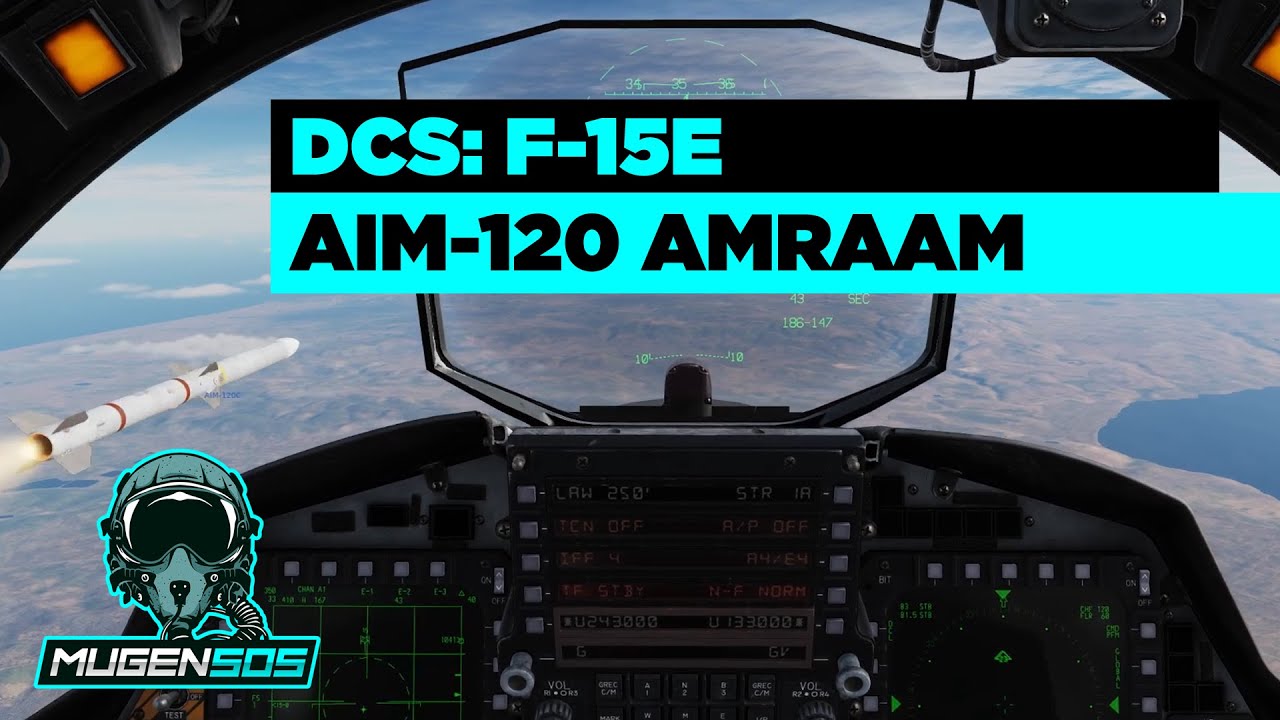 F-15E - AIM-120 AMRAAM Luft-Luft Rakete - DCS World