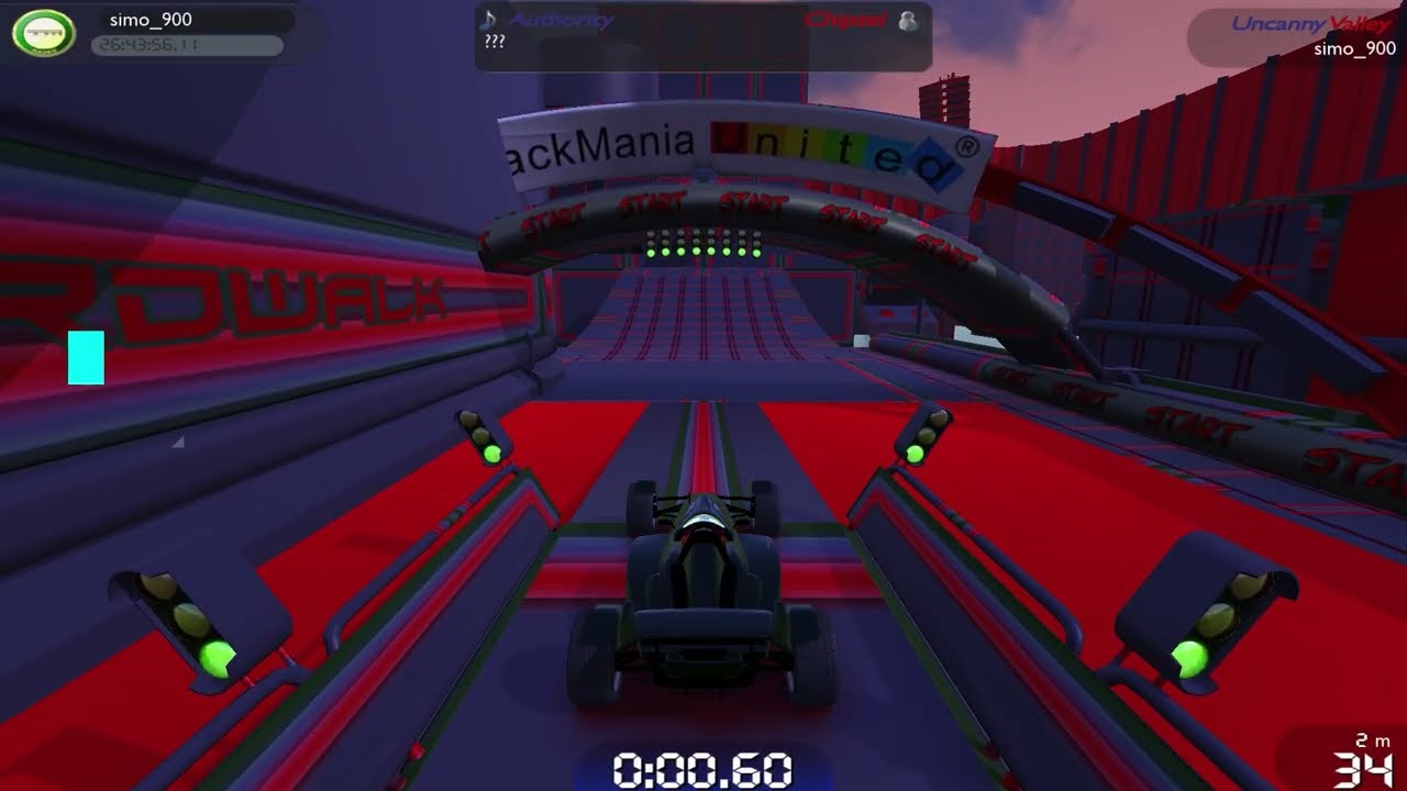 [TAS] Trackmania Uncanny Valley 3:40.34 | - 7:43:42.75 RTA