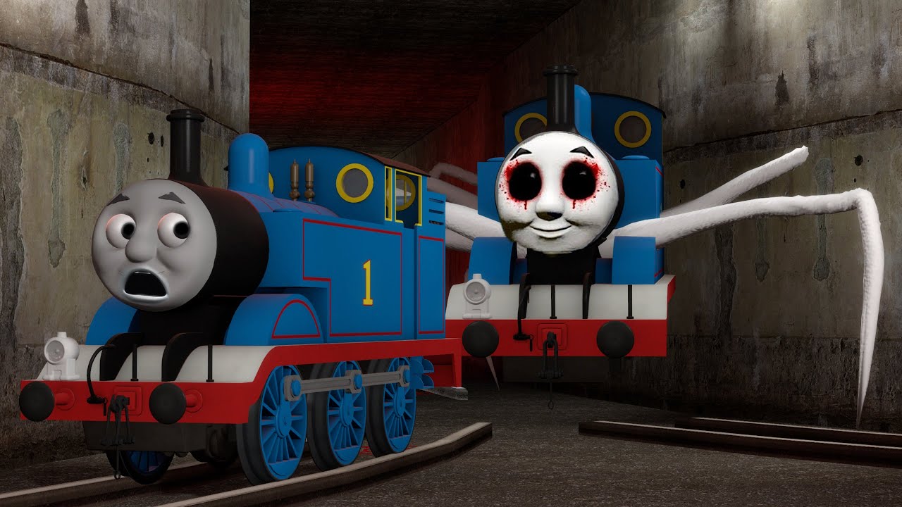 Building a Thomas Train Chased By Thomas.exe,Thomas Train Eater,Cursed Thomas in Garry's Mod