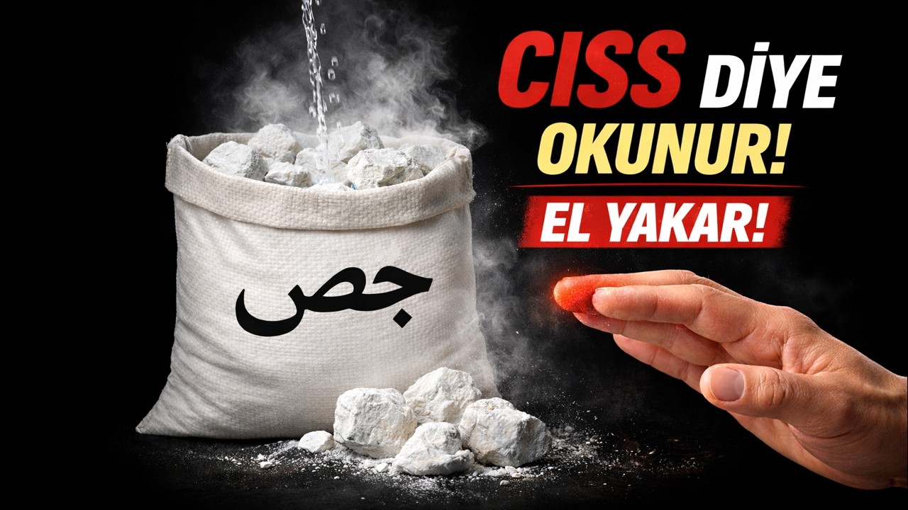 CISS DEDİRTEN KELİME! 🔥 جِصٌّ Nasıl Kodlanır? (Kireç Fokurdatıyoruz!)