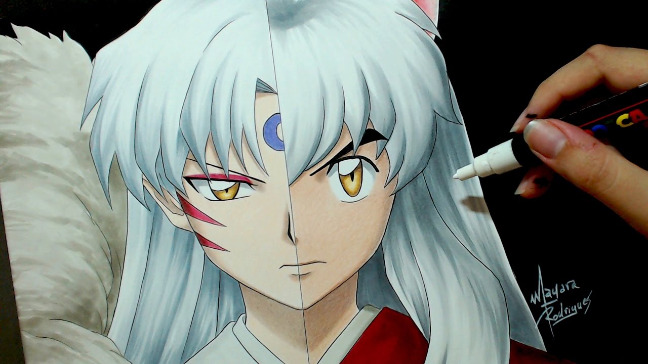 Speed Drawing - Sesshomaru | Inuyasha