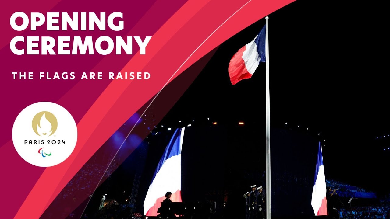 Paris 2024 Opening Ceremony Performance and Flag Raised - Paralympics