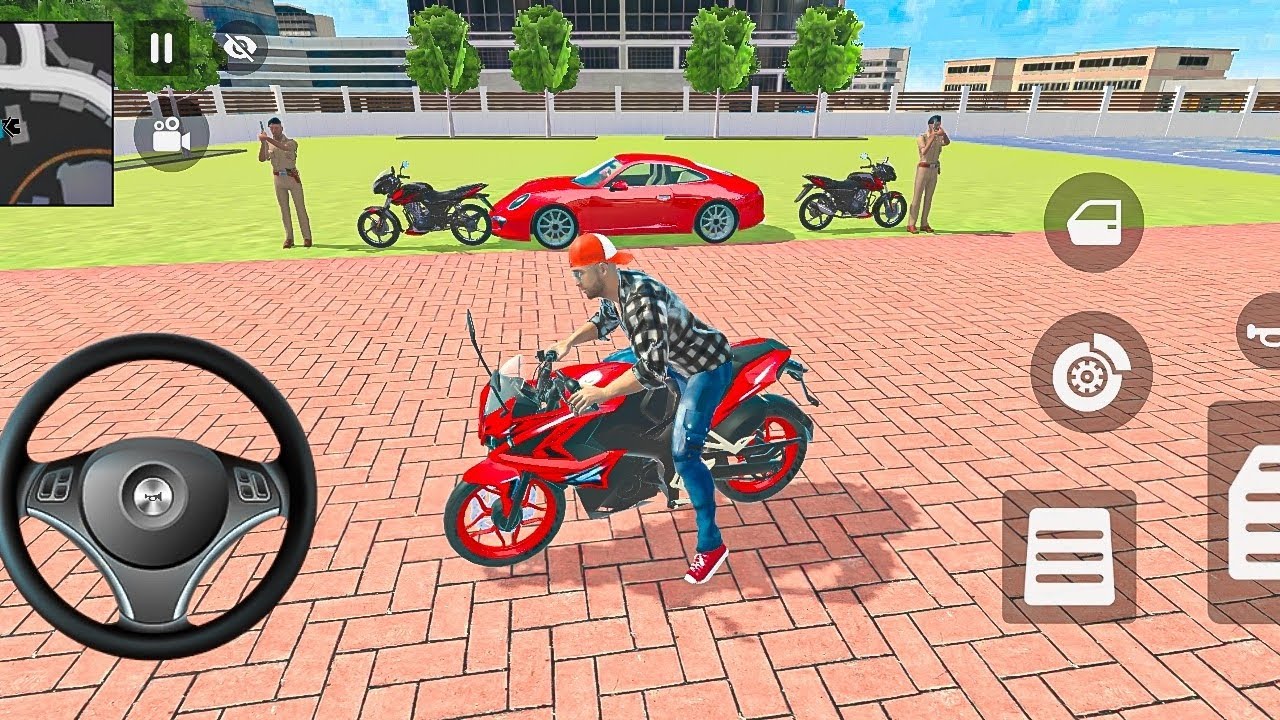 🎮 Franklin order by 1️⃣ super car 🚗 and 2️⃣ Honda bike 💥 in Indian 🇮🇳 bike Theft Auto simulator 🎮