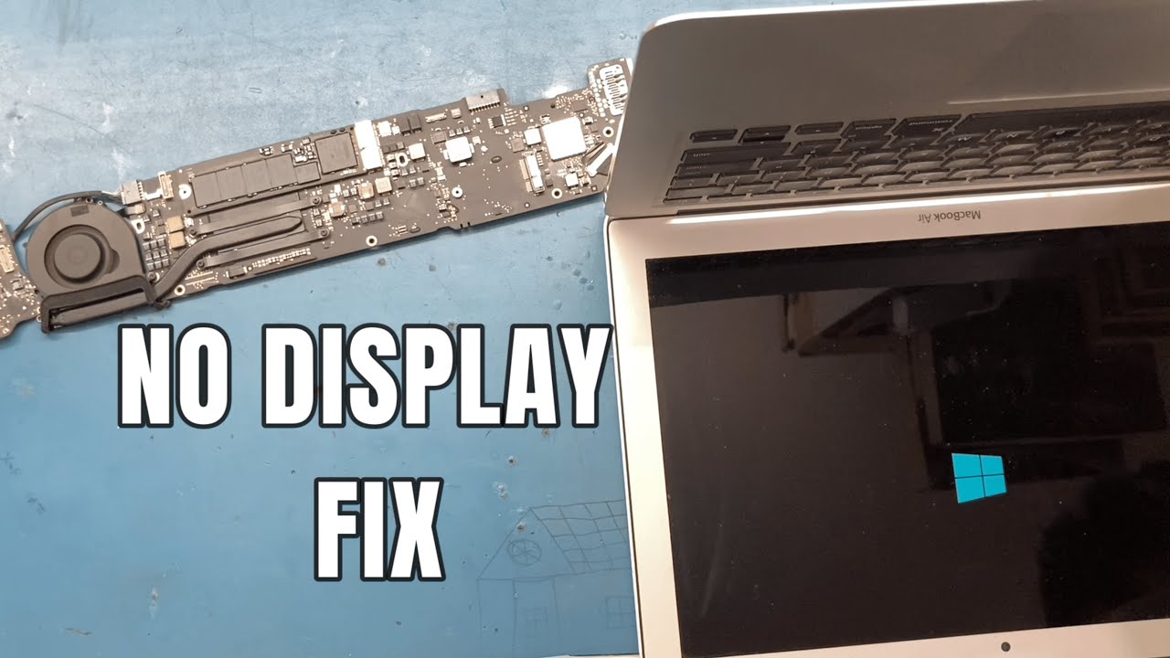 Macbook Air  A1466 No Display Issue - Fix || A1466 No Display Problem