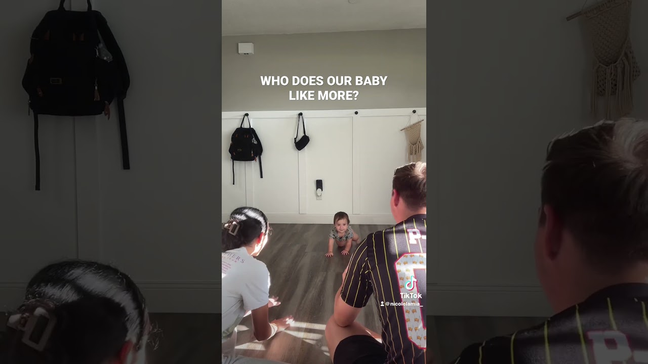 Who Does Our Baby Like More? Mom or Dad?