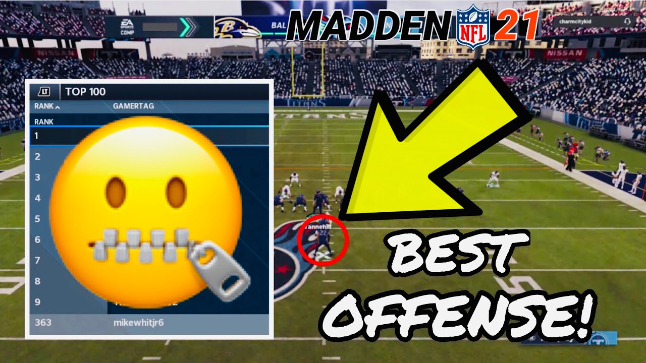 This Offense Is Unstoppable In Madden 21 Titans Are Insane Best Run Offense | New Scheme | TMQ #33