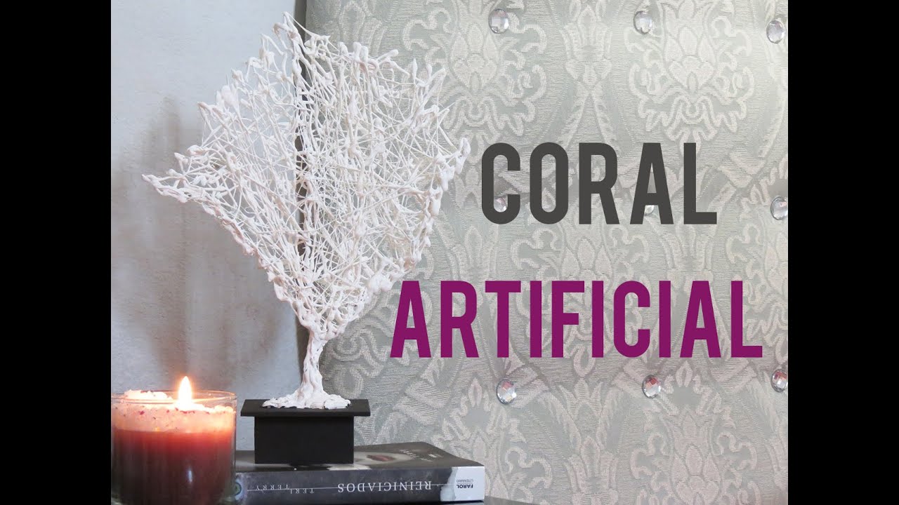 Diy - Coral Artificial Escultura por Diane Silva