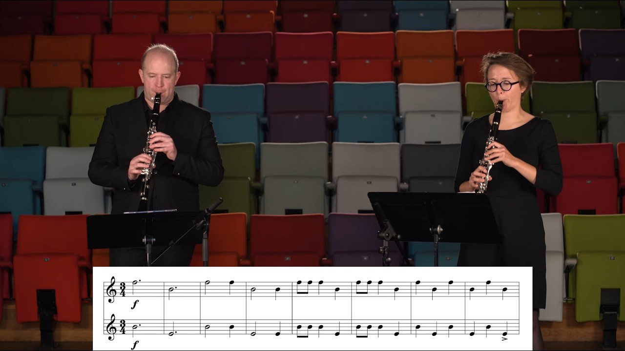 Air de Saint-Saëns / Duo de Clarinette