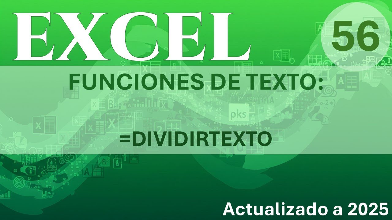 EXCEL - Función: DIVIDIRTEXTO